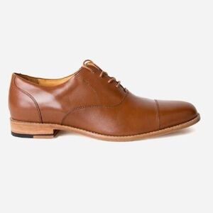 Poppy Barley Men’s Edmonton Oxfords in Tan Size 5